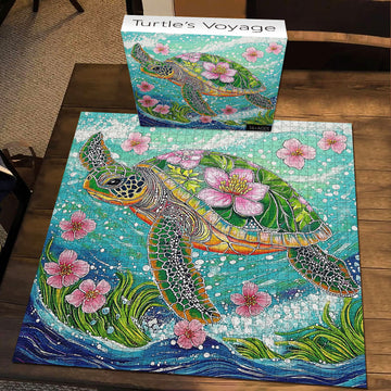 Turtle's Voyage Jigsaw Puzzle 1000 pezzi